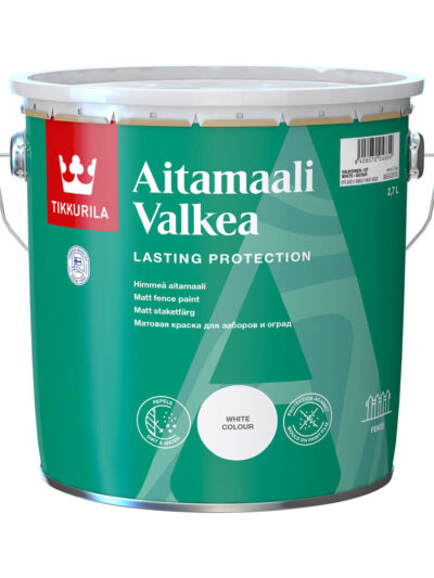 Aitamaali Valkea 2,7l valkoinen valmisväri