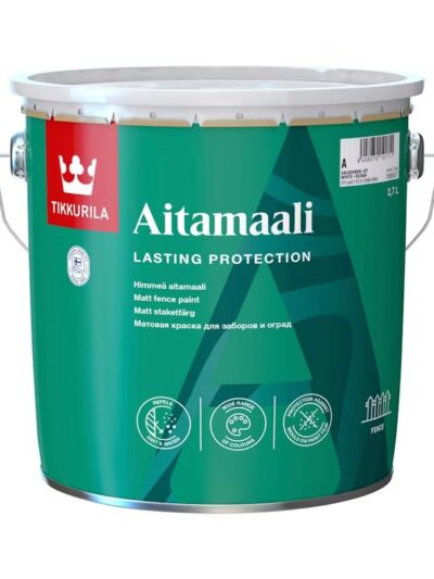 Aitamaali Valkea 2,7l valkoinen valmisväri