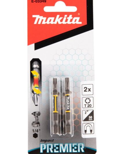 MAKITA RUUVAUSKÄRKI T20 50MM E-03349 IMPACT PREMIER 2kpl