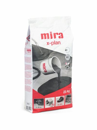 MIRA X-PLAN ITSESILIÄVÄ LATTIATASOITE 2-50mm 25kg
