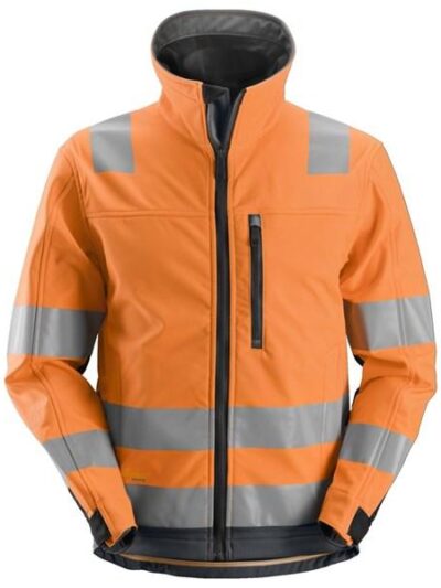 Huomiotakki Snickers AllroundWork Softshell 1230-5558 oranssi-harmaa