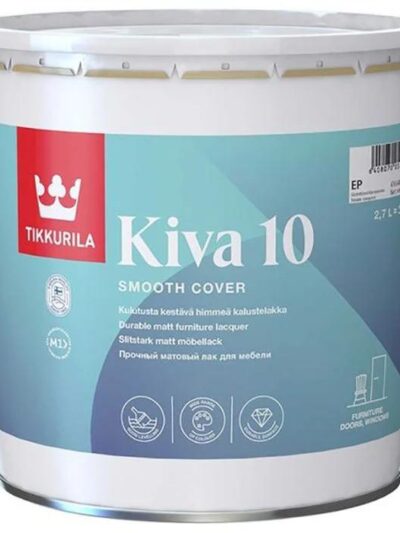 Kiva kalustelakka 10 himmeä 2,7l