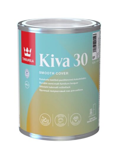 Kiva kalustelakka 30 puolihimmeä 1l