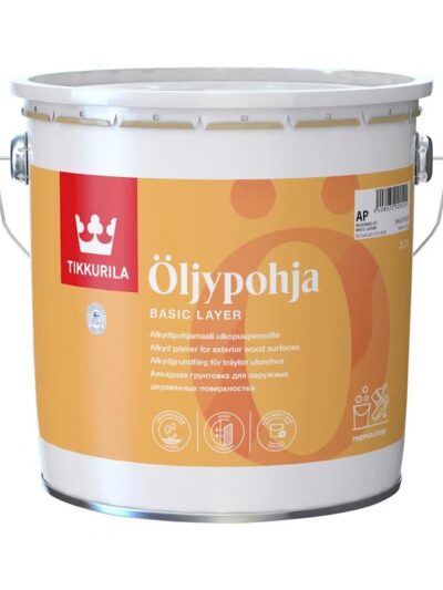 Öljypohja Pohjamaali 2,7l AP valkoinen sävytettävissä