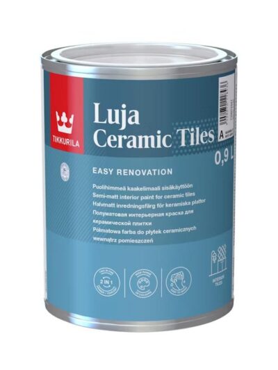 Kaakelimaali Tikkurila Luja Ceramic Tiles 0,9l C sisäkäyttöön
