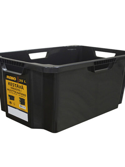 VARASTOLAATIKKO 35L MUSTA DMC-35