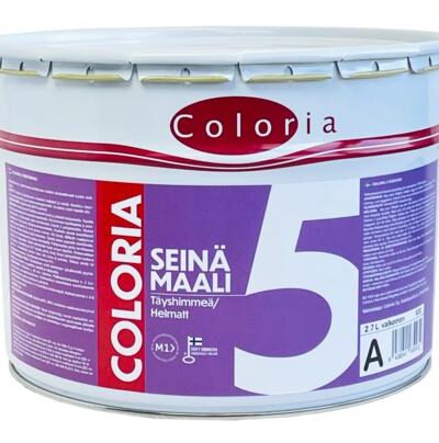 Coloria Seinämaali 5 A-pohja 9l