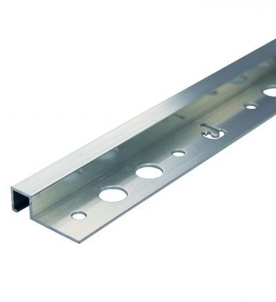 LAATTALISTA 6561-SI 12MM 2,7M SILVER NELIÖ