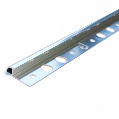 LAATTALISTA  6534-SILVER 8MM 2,7M KIILTÄVÄ HOPEA PYÖREÄ