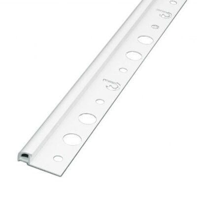 LAATTALISTA  6534-WHITE 8MM 2,7M VALKOINEN PYÖREÄ