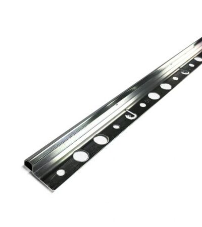 LAATTALISTA 6535-SILVER 10MM 2,5M KIILTÄVÄ HOPEA-ANODISOITU PYÖREÄ