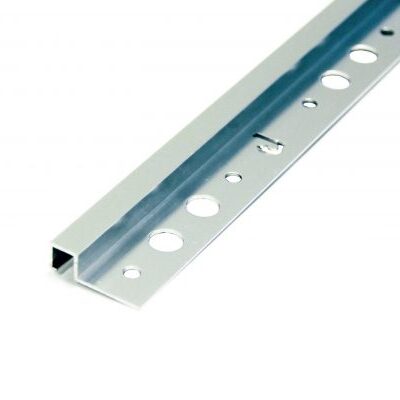 LAATTALISTA 6551-SI 10MM 2,7MM HOPEA-ANODISOITU NELIÖ