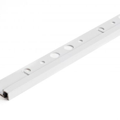 LAATTALISTA 6551-WHITE 10MM 2,7M VALKOINEN NELIÖ