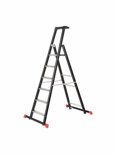 TIKLI AMMATTITASOTIKAS 6-ASKELMAINEN ATJ6, TUKIJALAT 2X92CM